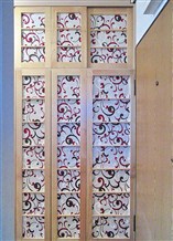 6. Ormar s vratima s platnom